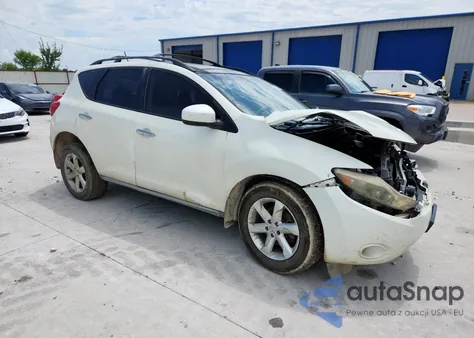 2009 Nissan Murano S z USA, uszkodzony, nr VIN JN8AZ18U19W024314
